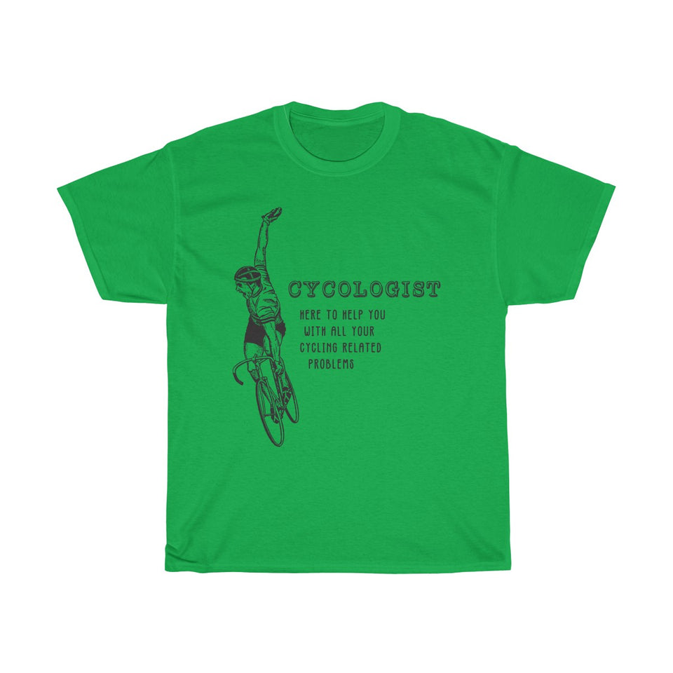 Cycologist Vintage Style Cotton Tee From Retro Stock
