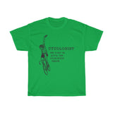Cycologist Vintage Style Cotton Tee From Retro Stock