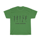 Gone Fishing Vintage Style Cotton Tee From Retro Stock