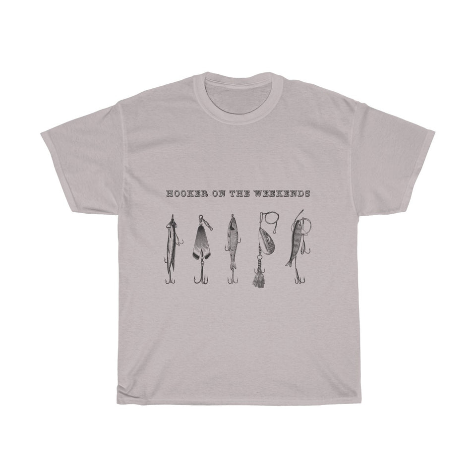 Hooker On the Weekends Retro Stock Cotton Tee