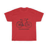Cycologist Vintage Style Cotton Tee From Retro Stock