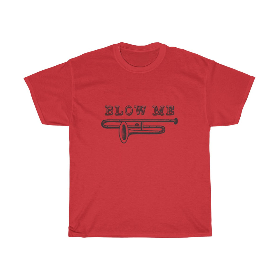 Blow My Horn Vintage Style Cotton Tee From Retro Stock