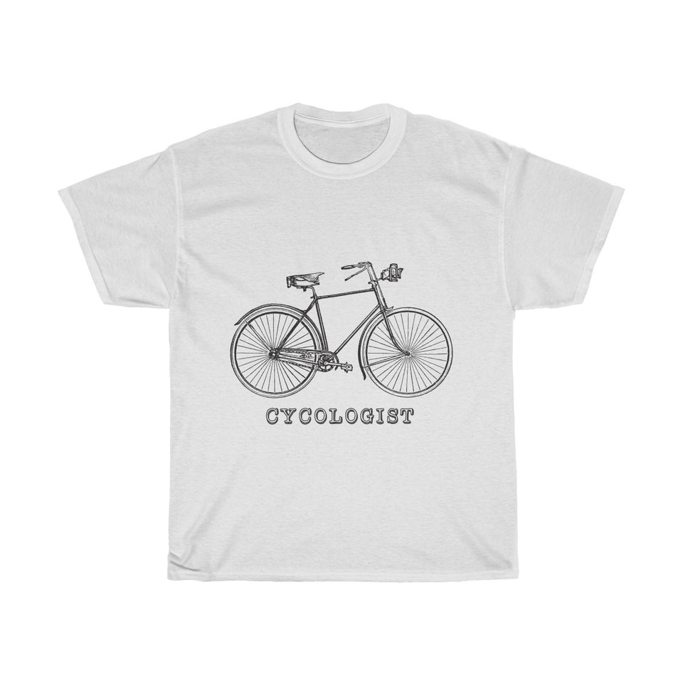 Cycologist Vintage Style Cotton Tee From Retro Stock