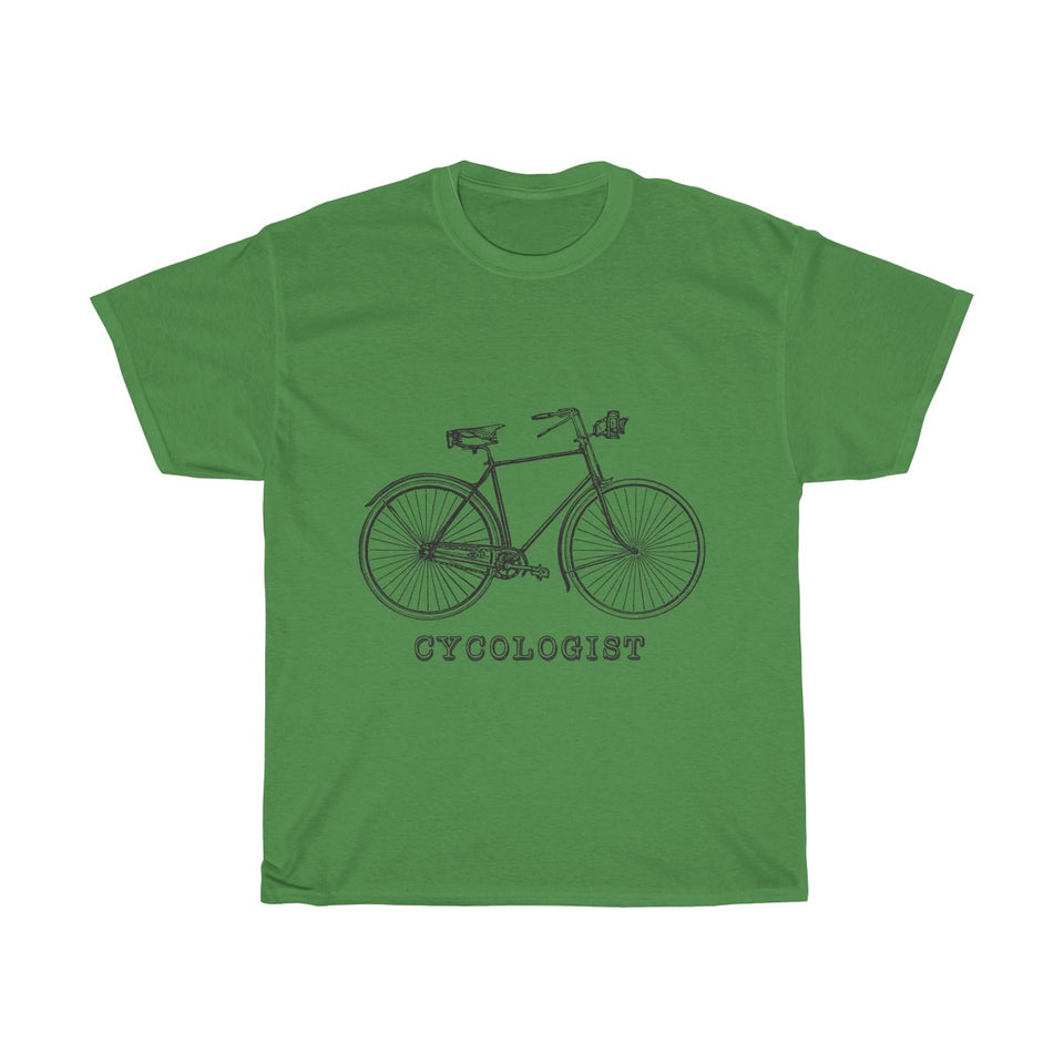 Cycologist Vintage Style Cotton Tee From Retro Stock