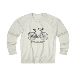 Cycologist Vintage Style French Terry Crew Sweater from Retro Stock