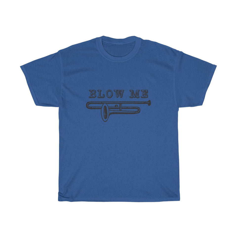 Blow My Horn Vintage Style Cotton Tee From Retro Stock