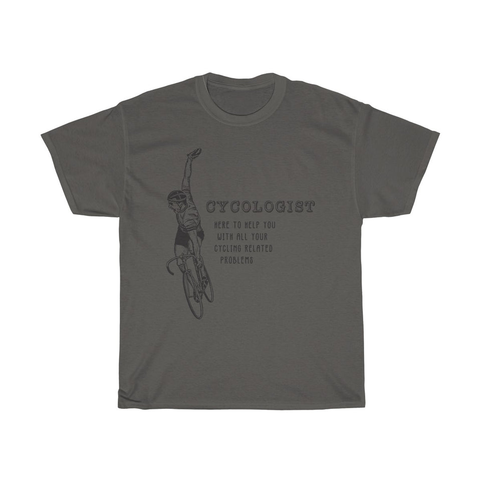 Cycologist Vintage Style Cotton Tee From Retro Stock