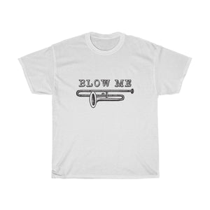 Blow My Horn Vintage Style Cotton Tee From Retro Stock