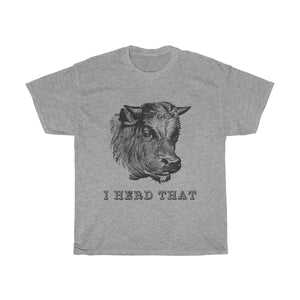 I Heard That Vintage Style Cotton Tee From Retro Stock