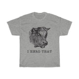 I Heard That Vintage Style Cotton Tee From Retro Stock
