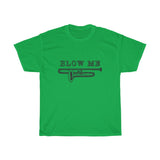 Blow My Horn Vintage Style Cotton Tee From Retro Stock