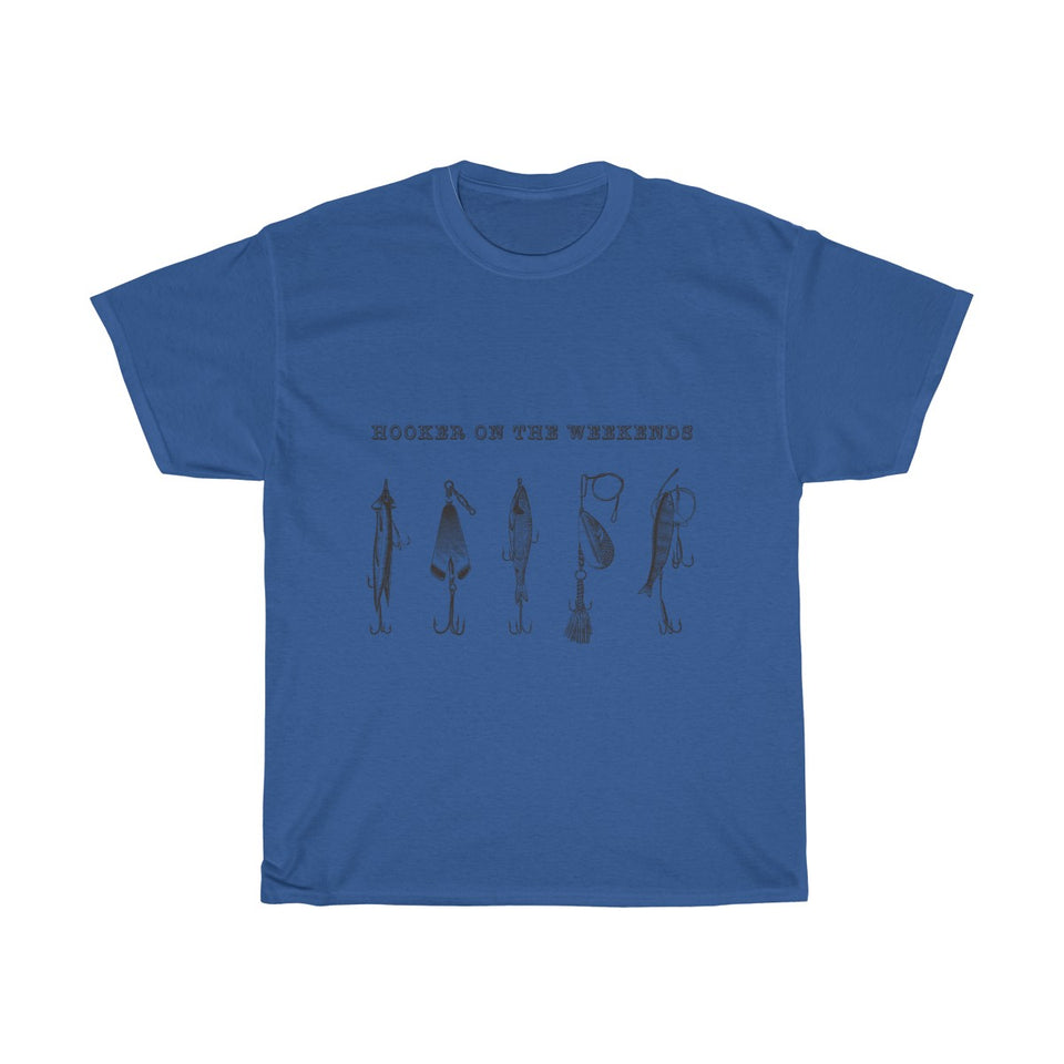 Hooker On the Weekends Retro Stock Cotton Tee