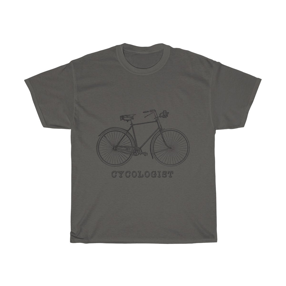Cycologist Vintage Style Cotton Tee From Retro Stock