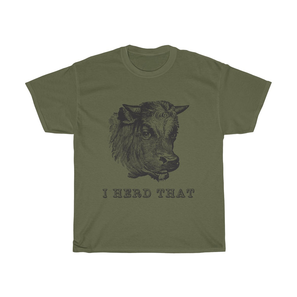 I Heard That Vintage Style Cotton Tee From Retro Stock