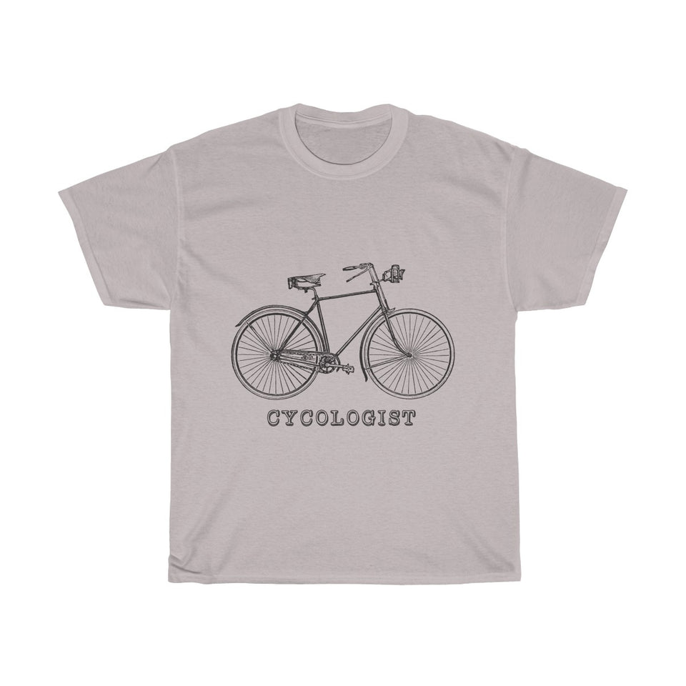 Cycologist Vintage Style Cotton Tee From Retro Stock