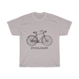 Cycologist Vintage Style Cotton Tee From Retro Stock