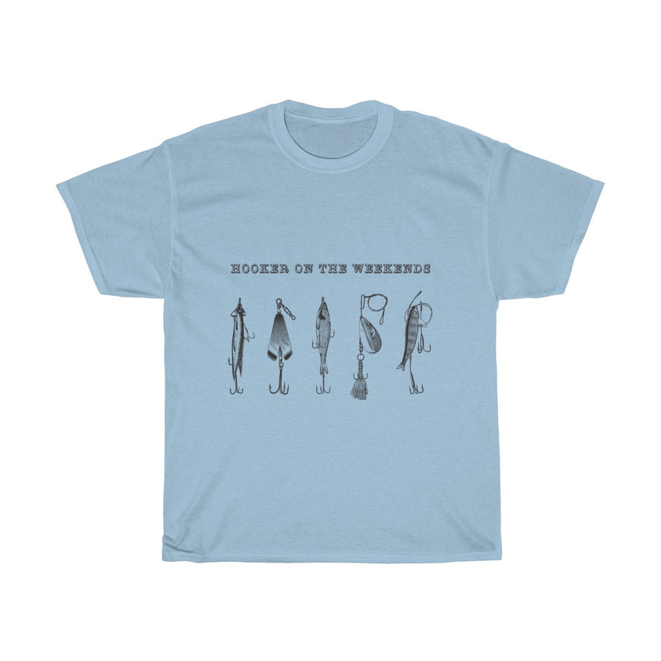Hooker On the Weekends Retro Stock Cotton Tee
