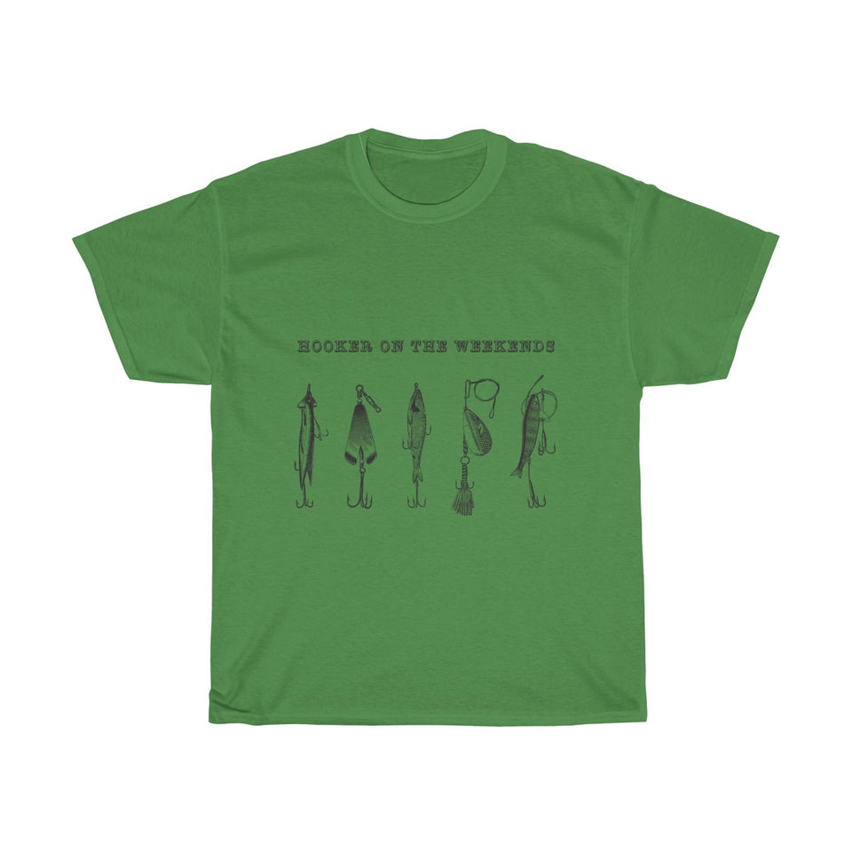 Hooker On the Weekends Retro Stock Cotton Tee