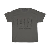 Gone Fishing Vintage Style Cotton Tee From Retro Stock