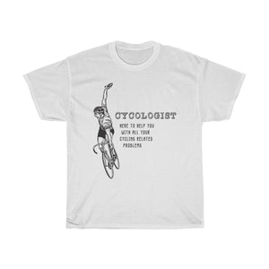 Cycologist Vintage Style Cotton Tee From Retro Stock
