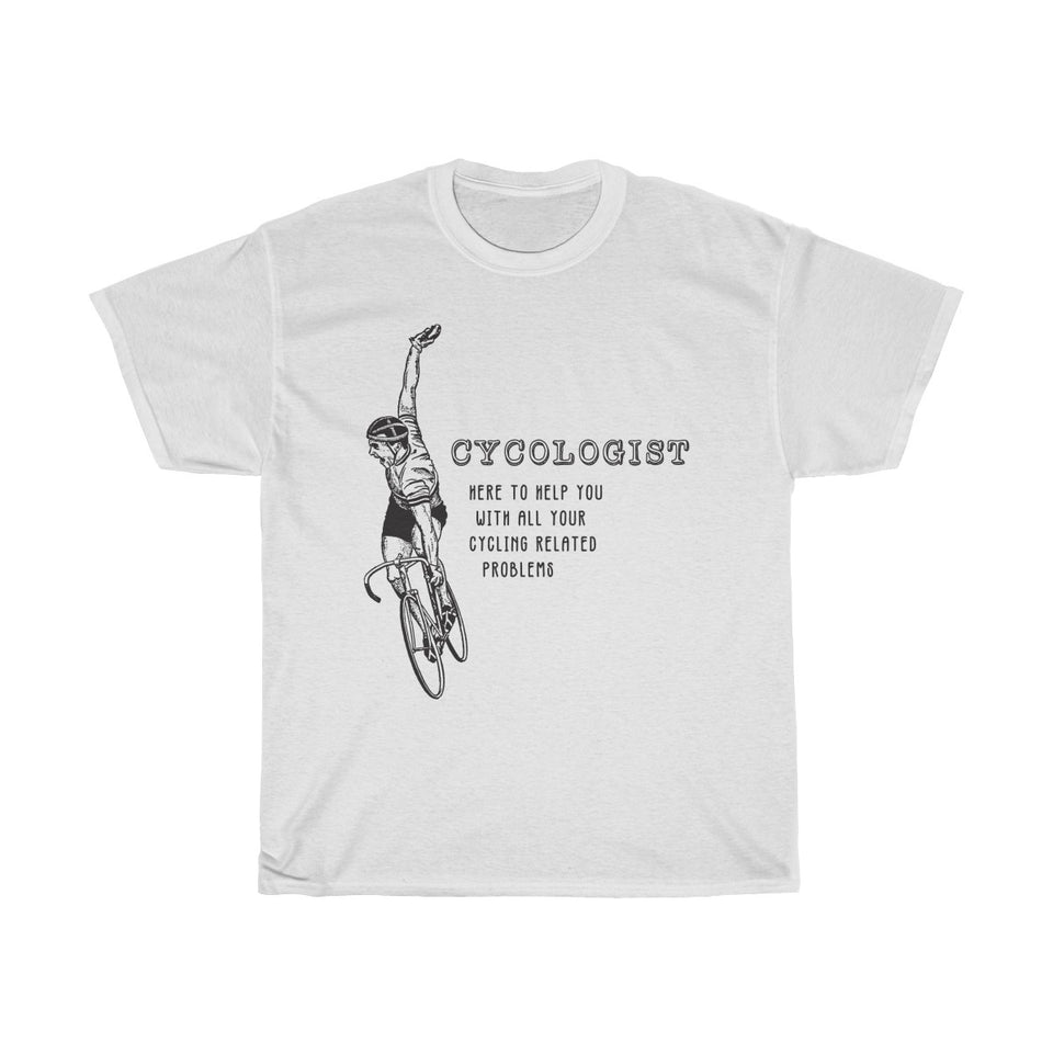 Cycologist Vintage Style Cotton Tee From Retro Stock