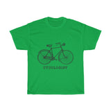 Cycologist Vintage Style Cotton Tee From Retro Stock