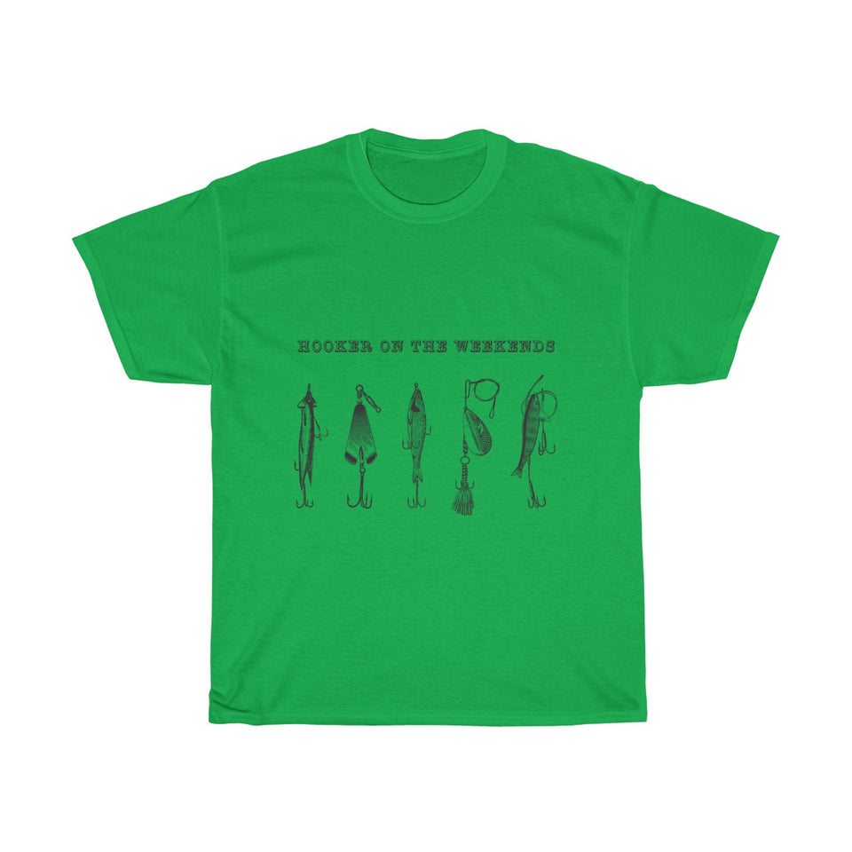 Hooker On the Weekends Retro Stock Cotton Tee