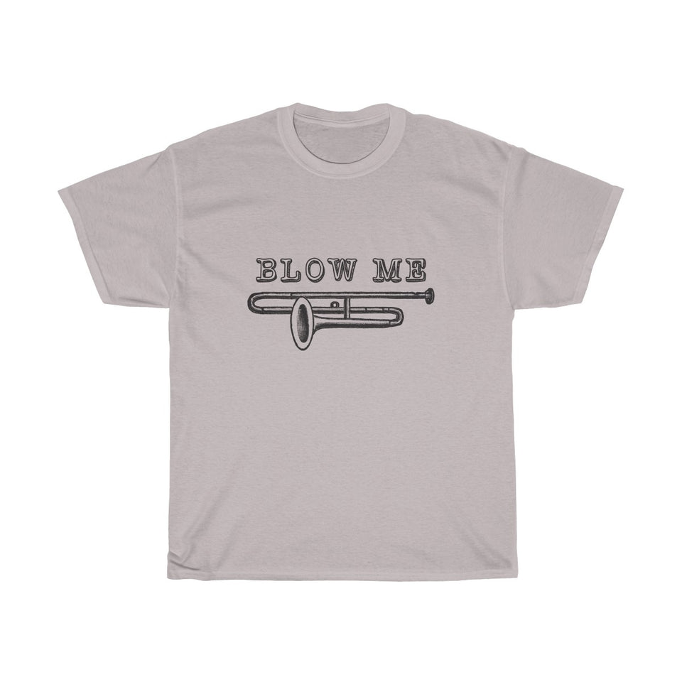 Blow My Horn Vintage Style Cotton Tee From Retro Stock