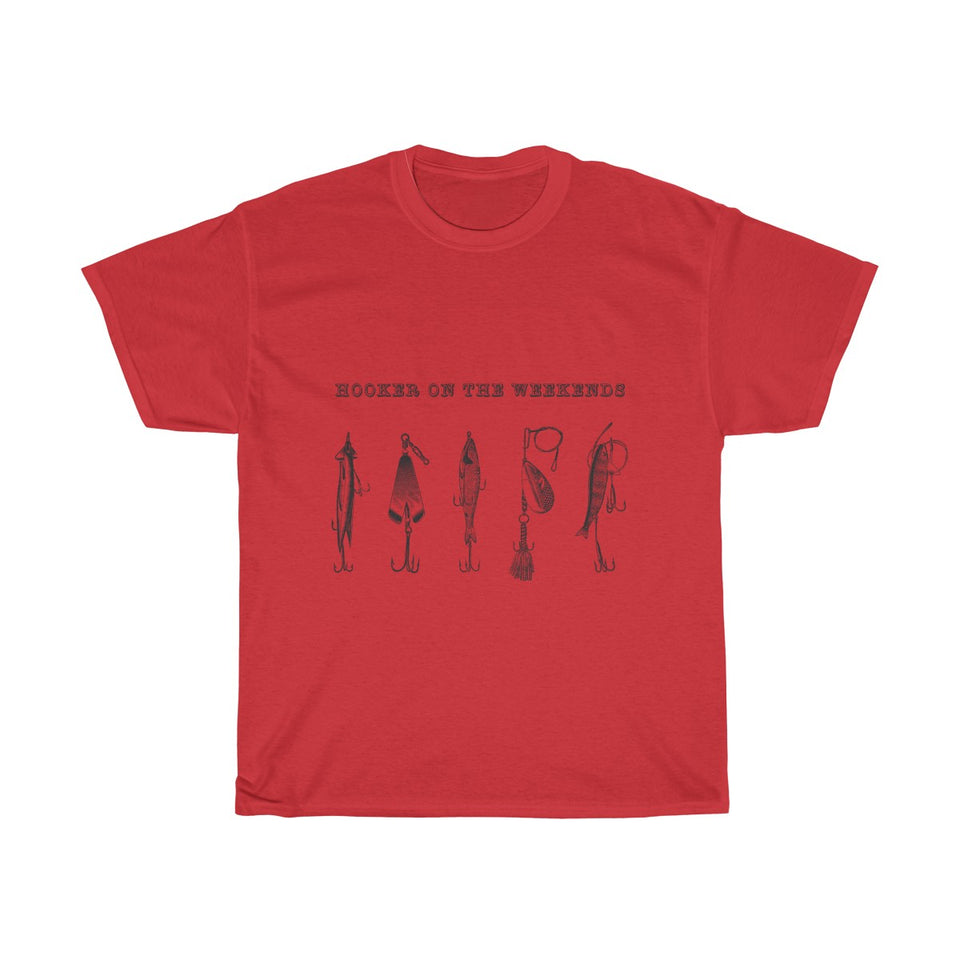 Hooker On the Weekends Retro Stock Cotton Tee