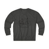 Cycologist Vintage Style French Terry Crew Sweater from Retro Stock