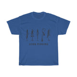 Gone Fishing Vintage Style Cotton Tee From Retro Stock