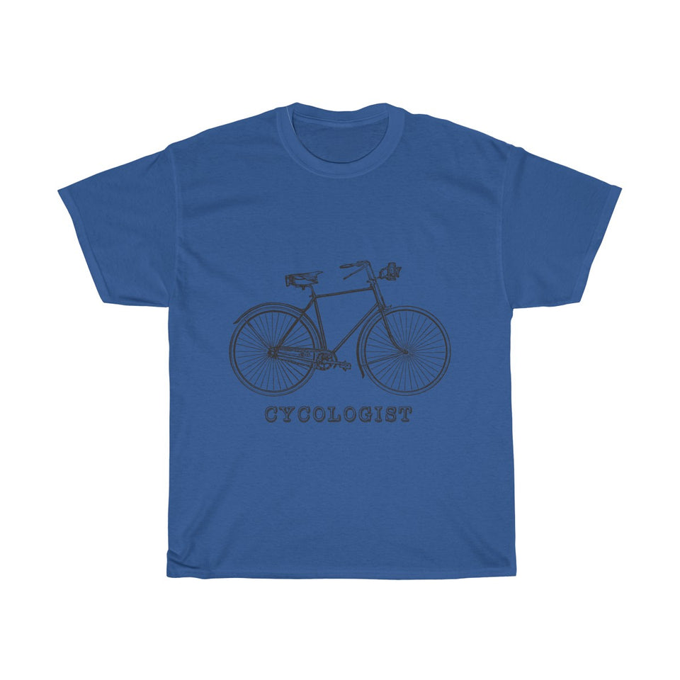 Cycologist Vintage Style Cotton Tee From Retro Stock