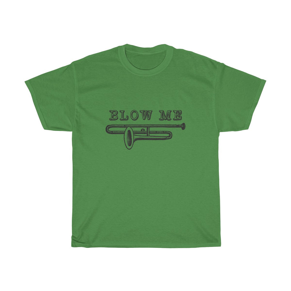 Blow My Horn Vintage Style Cotton Tee From Retro Stock
