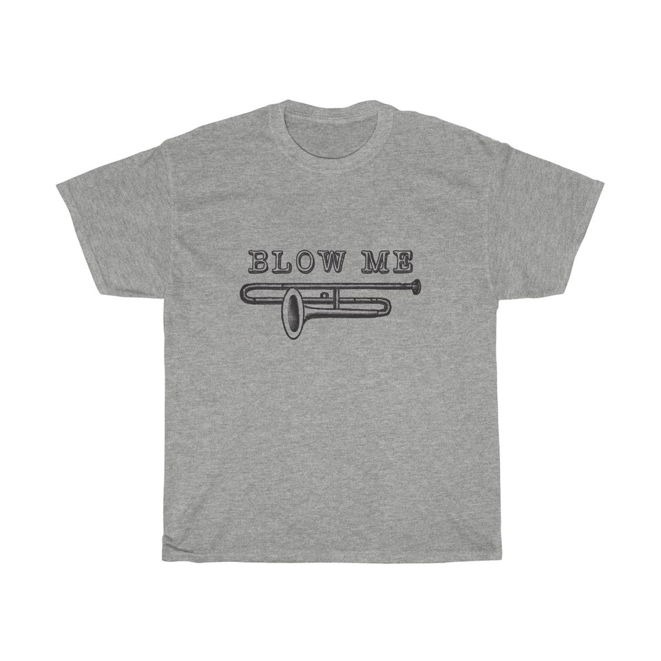Blow My Horn Vintage Style Cotton Tee From Retro Stock